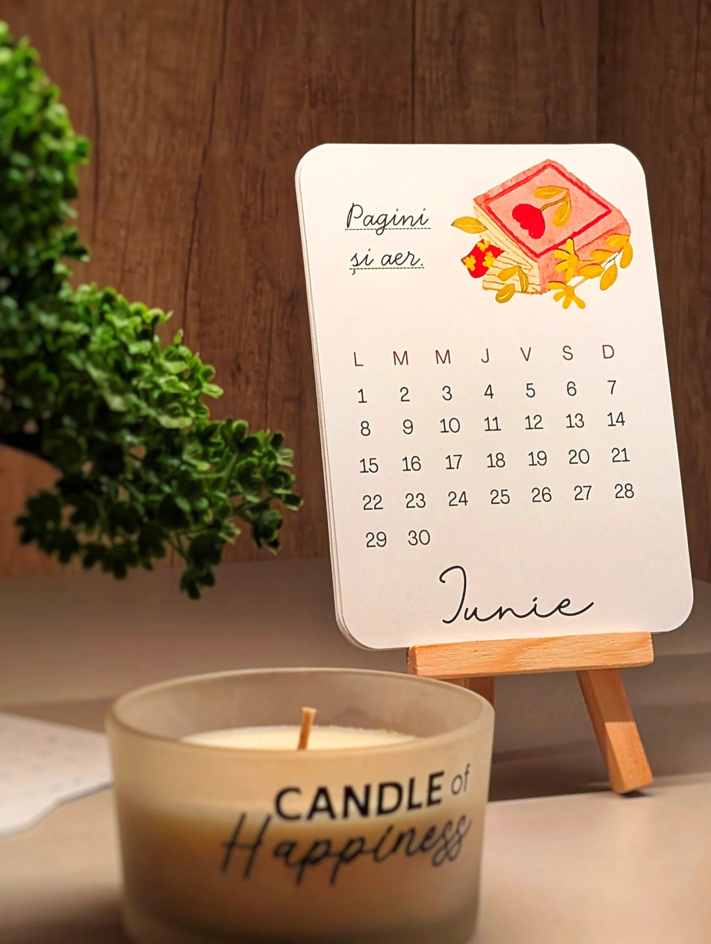 Mini Bookish Calendar 2026 for book lovers